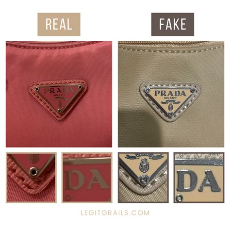 how you could tell fake prada from real one purse